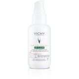 Vichy Capital Soleil UV-Clear Anti-Imperfections Water Fluid zaščita pred soncem za obraz 40 ml za ženske Cene
