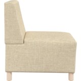 SOFA Modularna sofa enota brez naslonov 3 pcs krema 55 x 74 x 82 cm, (5000138665) | Shoptok.si