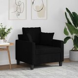  Fotelja crna 60 cm Tkanina | Eponuda.com