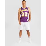 Mitchell & Ness Tehnička sportska majica 'LOS ANGELES LAKERS - MAGIC JOHNSON' zlatno žuta / patlidžan / bijela | shoptok.hr