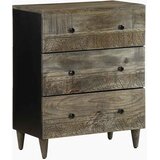  Komoda 2 kom svijetlosiva 60x33,5x75 cm Puno drvo Mango | shoptok.hr