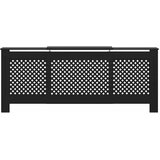  Pokrov za radijator MDF crni 205 cm | shoptok.hr