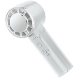 INF Prozoren prenosni ventilator T05 — 3-stopenjski, Type-C, 2000mAh White, (5000286529) | Shoptok.si