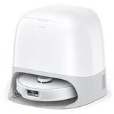Roborock Robot usisavač sa stanicom za pražnjenje Qrevo Curv White, 6400 mAh, WiFi, Bijeli Cijene