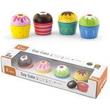 Viga drveni kolačići cupcakes 4 kom | shoptok.hr