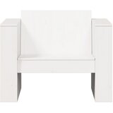  Vrtna sofa bijela 79 x 60 x 62 cm od masivne borovine | shoptok.hr