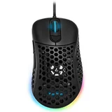 Light2 200, PixArt 3389 optical sensor with 50-16.000 DPI/CPI, RGB illumination, 120x66x42mm, 62g weight, USB