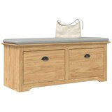  Klupa za hodnik s ladicama BODO Medeno smeđa 118 x 40 x 50 cm | Eponuda.com