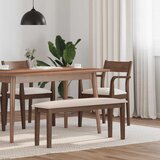  Klupa 110 cm smeđa guma od punog drveta Cijene