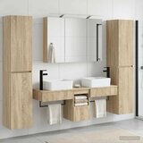  Set namještaja za kupaonicu 6 kom. Hrast sonoma | shoptok.hr