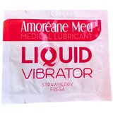 AMOREANE lubrikant Monodosis Liquid Vibrator Strawerry cene