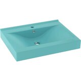  Luksuzni umivaonik mat svjetlozeleni 60 x 46 cm keramički | shoptok.hr