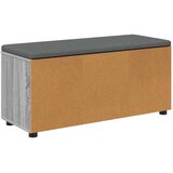  Klupa za hodnik s jastukom Sivi Sonoma 100 x 38 x 46 cm | Eponuda.ba