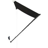  Tenda na uvlačenje s LED svjetlima 350 x 150 cm antracit | shoptok.hr