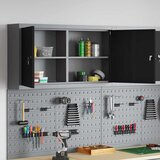 Ormar za alate s policom Crna i Siva 100 x 20 x 55 cm | shoptok.hr