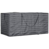  Vreća za pohranu vrtnih jastuka crna 150x75x75 cm polietilen | shoptok.hr