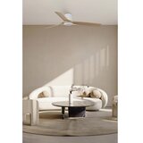 Faro 33829 - plafonski ventilator PUNT TUB M, braon/bela, prečnik 130 cm + daljinski upravljač | Eponuda.com