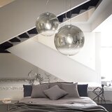 Ideal Lux luster na sajli mapa 1xE27/42W/230V prečnik 50 cm siva/zadimljena | Eponuda.com