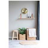 House Nordic Košara za rublje od vodenog zumbula u prirodnoj boji Passo – | shoptok.hr