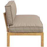  Set sofe Sivo-smeđa 120 x 92 x 69 cm Čvrsto drvo akacije | shoptok.hr