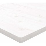 Ploča za stol bijela 70x70x2,5 cm masivna borovina četvrtasta | shoptok.hr