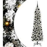 vidaXL Umestno božično drevo med 300 LED Zelena in bela 180 cm | Shoptok.si