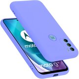 Cadorabo Ohišje je združljivo z Motorola MOTO G71 5G in tekoča svetlo vijolična - Zaščitni ovitek iz prožnega silikona TPU, (20860576) | Shoptok.si