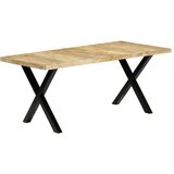  Blagovaonski stol od masivnog drva manga 180 x 90 x 76 cm | shoptok.hr