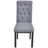 Furnova Jedilni stoli 4 kosi svetlo sivo blago, (21928507) | Shoptok.si