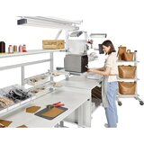 Treston delovna miza quatrex z električno nastavitvijo višine, delovna višina od 710 do 1210 mm, šxg 1225 x 750 mm | Shoptok.si