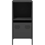  Komoda crna 35x39x73,5 cm hladno valjani čelik | shoptok.hr