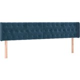  Krevet s oprugama i madracem tamnoplavi 200x200 cm baršunasti | shoptok.hr