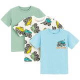 Cool club majica 3 kosi KR CCB3011633-00 F večbarvno 98 | Shoptok.si