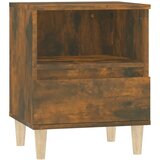  Noćni ormarići 2 kom boja dimljenog hrasta 40x35x50 cm | shoptok.hr