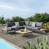 Beldano Lounge Garnitura Manoca, Siva, Les Akacije, 4-Delni Set | Shoptok.si