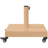  Osnove za vanjske suncobrane Svijetlo drvo 45 x 45 x 32 cm | shoptok.hr