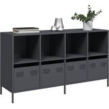  Komoda antracit 135x39x73,5 cm hladno valjani čelik | Eponuda.com