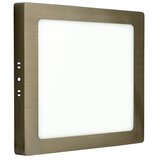 Mitea nadgradni kvadratni led panel saten nikl 18W 6500K M18NK-SN Cene