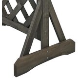  Vertikalni vrtni rešetka Siva 48 x 30 x 70 5 cm - Siva | shoptok.hr