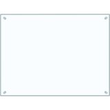  Kuhinjske zaštite od prskanja 2 kom prozirne 80x60 cm staklene | shoptok.hr
