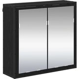 vidaXL Komplet pohištva za kopalnico 2 pcs Črni hrast 65 x 33 x 60 cm | Shoptok.si