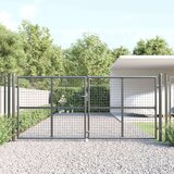  Mrežasta vrtna vrata antracit 300 x 175 cm pocinčani čelik | shoptok.hr