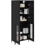  Kuhinjski ormarić Zidne Crni hrast 69 5 x 34 x 180 cm Konstruirano drvo | shoptok.hr