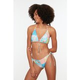 Trendyol Patchwork Patterned Tie Detailed Bikini Bottom | shoptok.hr