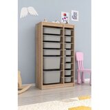 Hanah home višenamenska polica montana xs 2D4N8U sonomo grey Cene