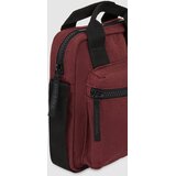 Dickies Torba za čez ramo 'Moreauville' rubin rdeča / črna | Shoptok.si