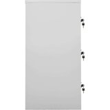 Ormarić s ključem svjetlosivi-crveni 90 x 45 x 92 5 cm čelični | shoptok.hr