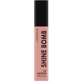 Catrice Shine Bomb Lip Lacquer svetleča tekoča šminka šminka 3 ml Odtenek 010 french silk | Shoptok.si