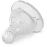 Baboo Liquid Silicone Teat Fast Flow cucelj za stekleničko Narrow Neck 6m+ 2 kos | Shoptok.si