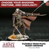 The Army Painter Warpaints Fanatic: Ruddy Brown's Flexible Triad PLUS+ Cene